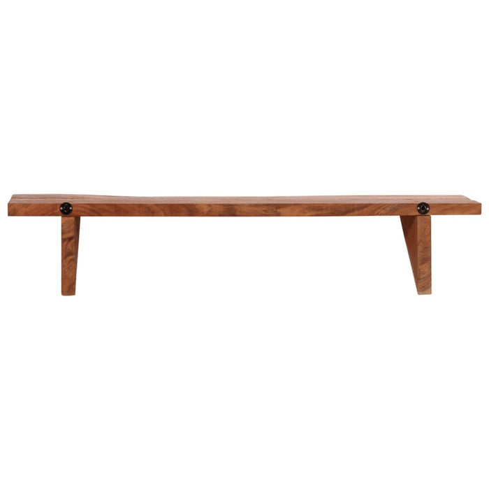 Rafturi de perete, 2 buc., 90x20x18 cm, lemn masiv de acacia WALTI