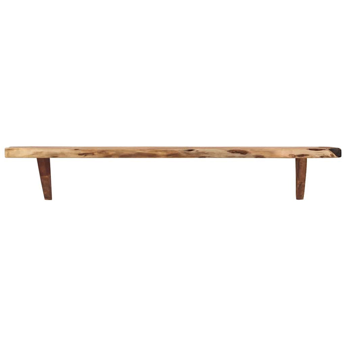 Rafturi de perete, 2 buc., 120x20x18 cm, lemn masiv de acacia WALTI