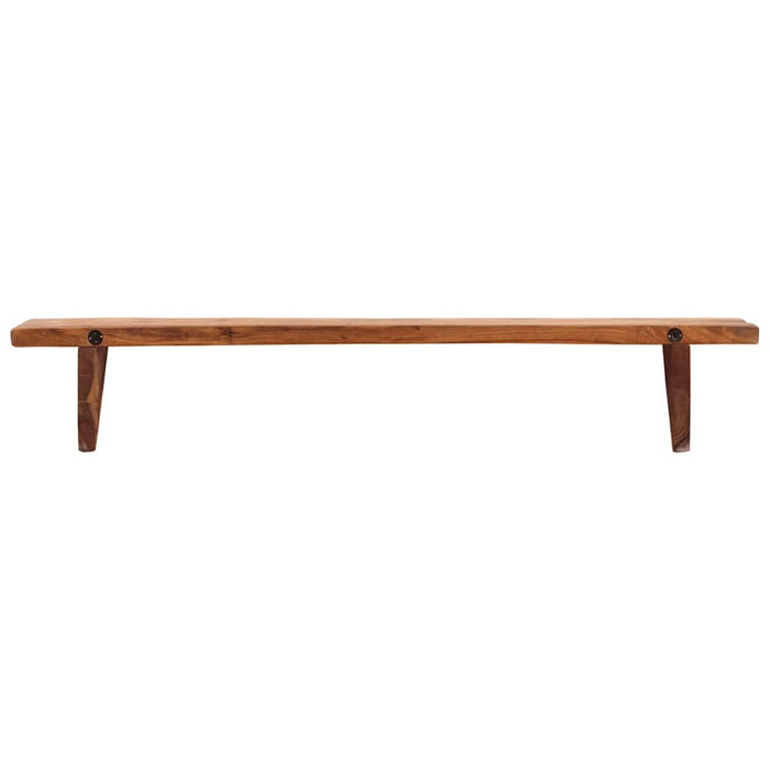 Rafturi de perete, 2 buc., 120x20x18 cm, lemn masiv de acacia WALTI
