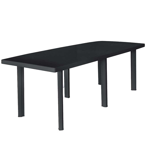 Masă de grădină, antracit, 216 x 90 x 72 cm, plastic - WALTI WALTI