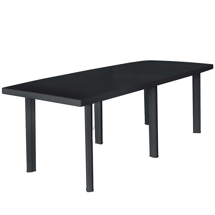 Masă de grădină, antracit, 216 x 90 x 72 cm, plastic - WALTI WALTI