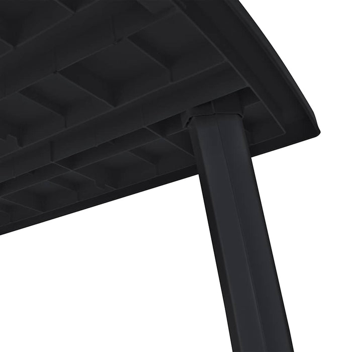 Masă de grădină, antracit, 216 x 90 x 72 cm, plastic - WALTI WALTI