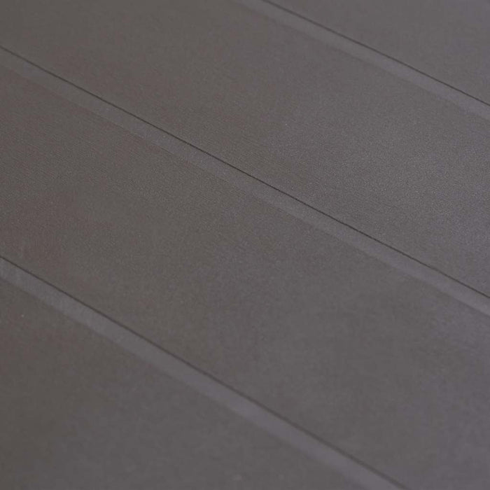 Masă de grădină, maro, 220x90x72 cm , plastic, aspect ratan - WALTI WALTI
