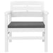 Set mobilier de grădină, 3 piese, alb, plastic - WALTI WALTI