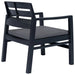 Set mobilier de grădină, 3 piese, antracit, plastic - WALTI WALTI