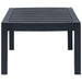 Set mobilier de grădină, 3 piese, antracit, plastic - WALTI WALTI
