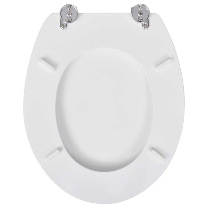 Capace WC, 2 buc., alb, MDF - WALTI WALTI