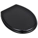 Capace WC, 2 buc., negru, MDF - WALTI WALTI
