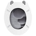 Capace WC, 2 buc., MDF, model pietre - WALTI WALTI