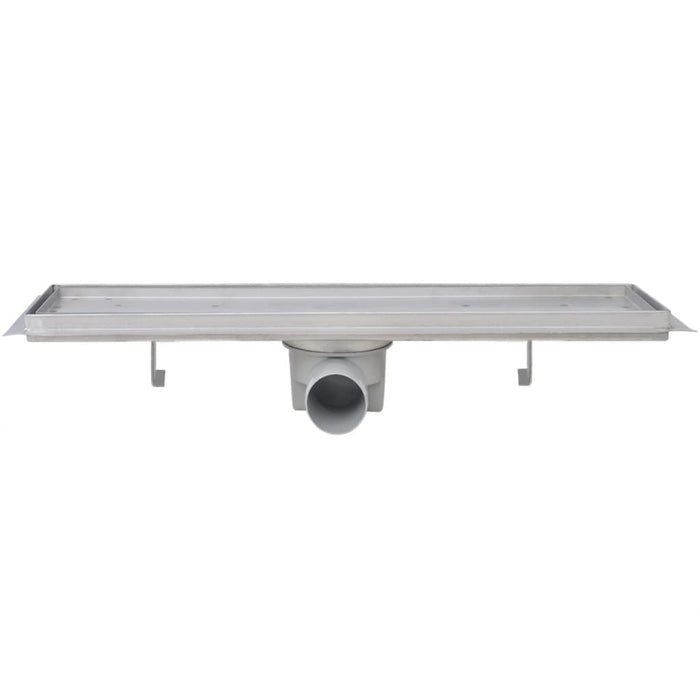 Rigolă liniară duș, 2 buc, 530 x 140 mm, oțel inoxidabil WALTI