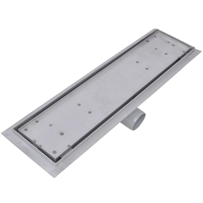 Rigolă liniară duș, 2 buc, 530 x 140 mm, oțel inoxidabil WALTI