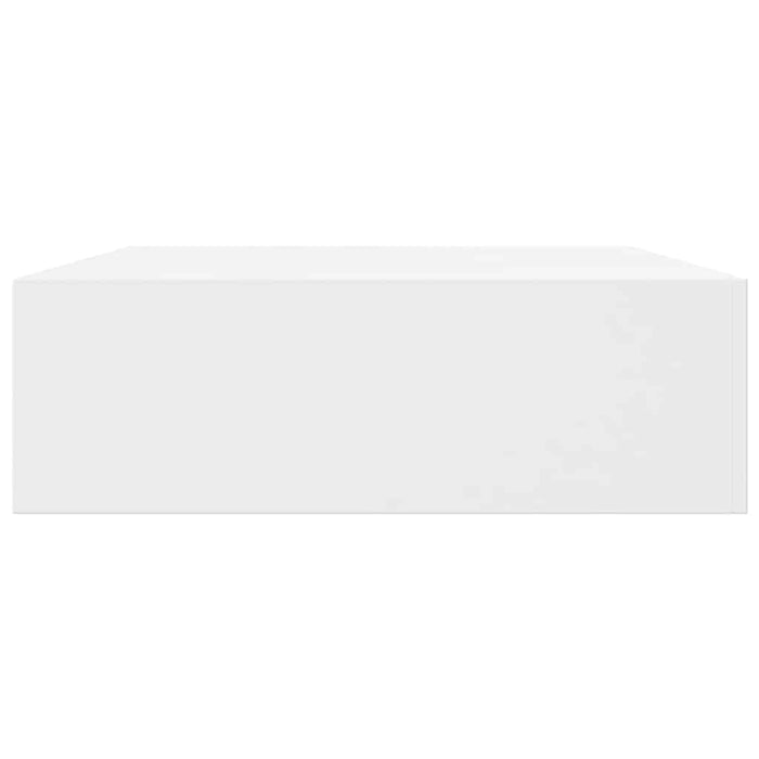 Rafturi de perete suspendate cu sertare, 2 buc., alb, 48 cm - WALTI WALTI