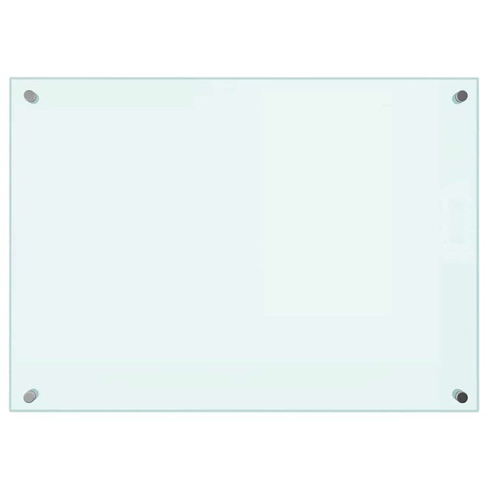 Panou antistropi de bucătărie, culoare lapte, 70x50 cm, sticlă securizată WALTI