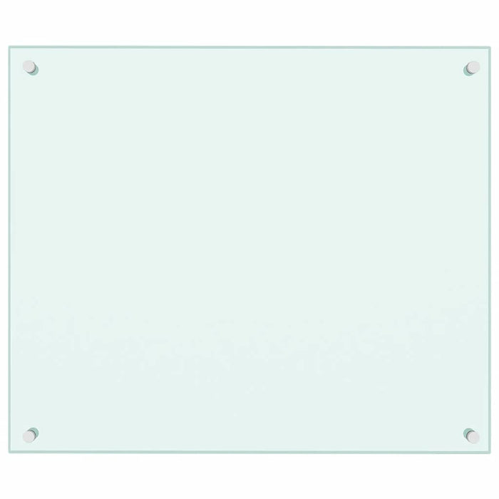Panou antistropi de bucătărie, culoare lapte, 70x60 cm, sticlă securizată WALTI