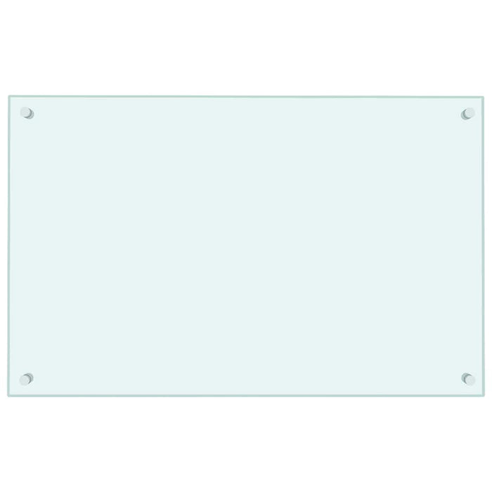 Panou antistropi de bucătărie, culoare lapte, 80x50 cm, sticlă securizată WALTI