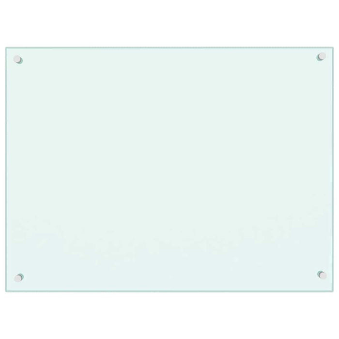 Panou antistropi de bucătărie, culoare lapte, 80x60 cm, sticlă securizată WALTI