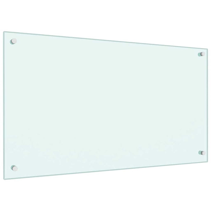 Panou antistropi de bucătărie, culoare lapte, 90x50 cm, sticlă securizată WALTI