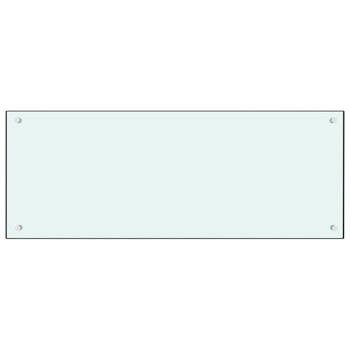 Panou antistropi de bucătărie, culoare lapte, 100x40 cm sticlă securizată WALTI