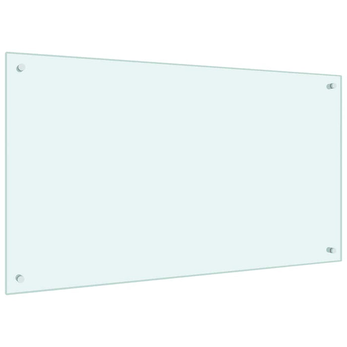 Panou antistropi de bucătărie, culoare lapte, 100x60 cm sticlă securizată WALTI