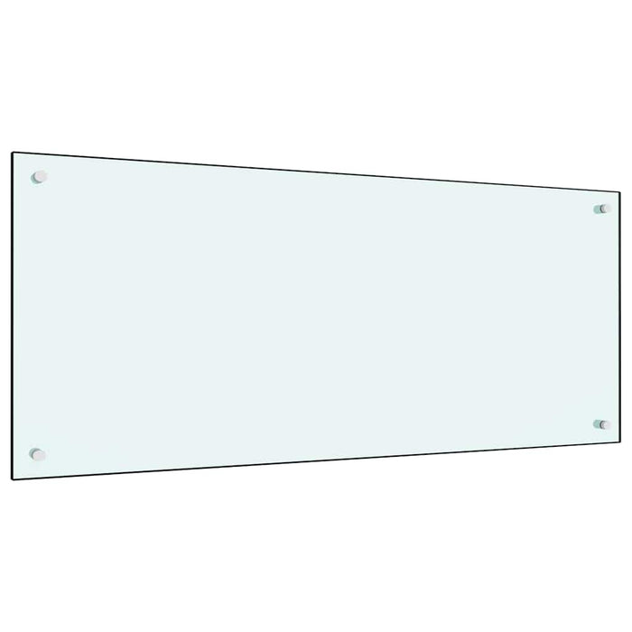 Panou antistropi de bucătărie, culoare lapte, 120x50 cm sticlă securizată WALTI