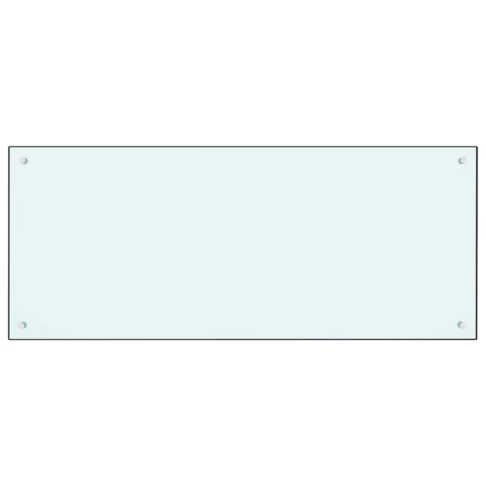 Panou antistropi de bucătărie, culoare lapte, 120x50 cm sticlă securizată WALTI