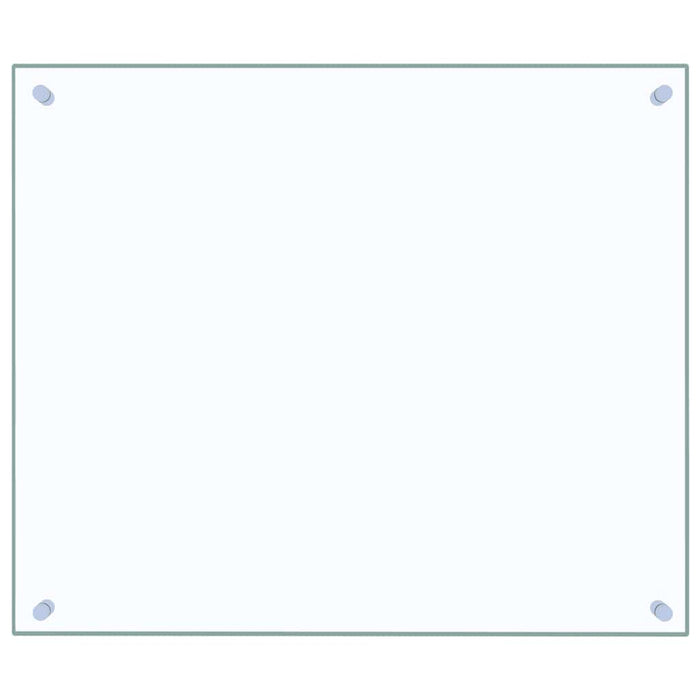 Panou antistropi bucătărie transparent 70x60 cm sticlă securiz. - WALTI WALTI