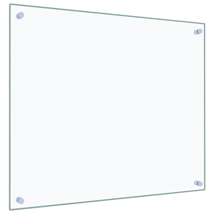 Panou antistropi bucătărie transparent 70x60 cm sticlă securiz. - WALTI WALTI