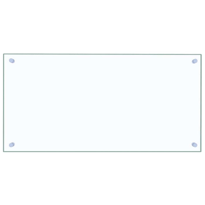 Panou antistropi bucătărie transparent 80x40 cm sticlă securiz. - WALTI WALTI