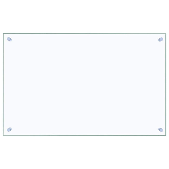 Panou antistropi bucătărie transparent 80x50 cm sticlă securiz. - WALTI WALTI