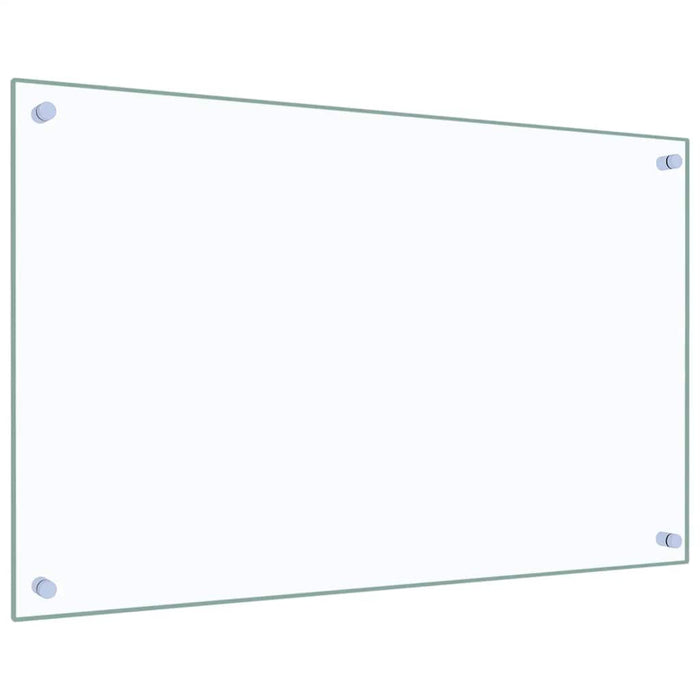 Panou antistropi bucătărie transparent 80x50 cm sticlă securiz. - WALTI WALTI