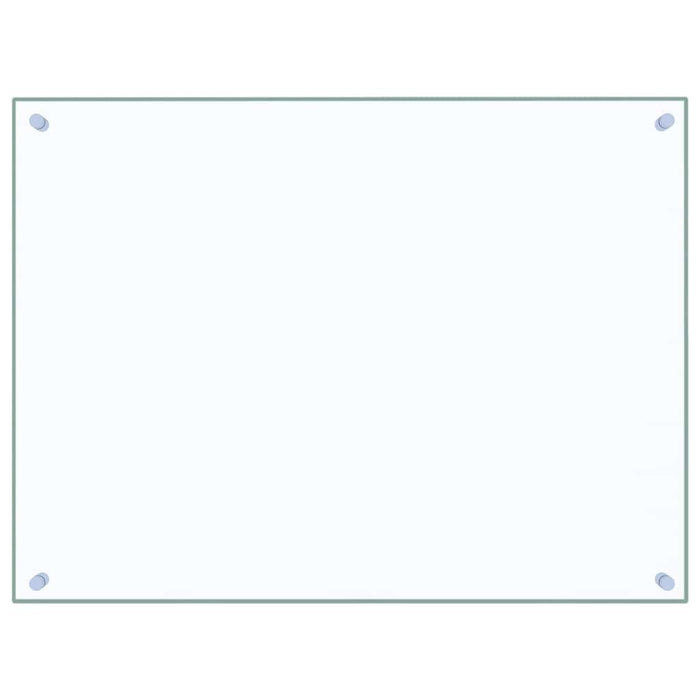 Panou antistropi bucătărie transparent 80x60 cm sticlă securiz. - WALTI WALTI