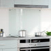 Panou antistropi bucătărie transparent 80x60 cm sticlă securiz. - WALTI WALTI