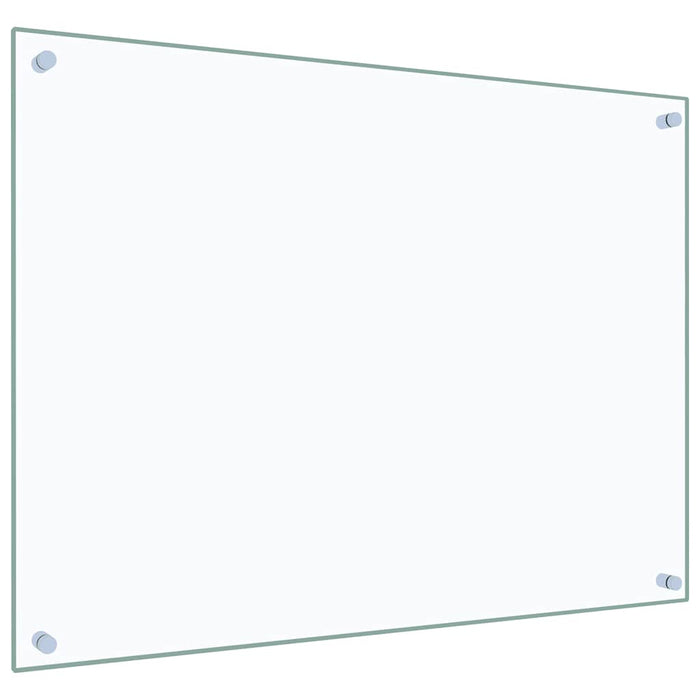 Panou antistropi bucătărie transparent 80x60 cm sticlă securiz. - WALTI WALTI