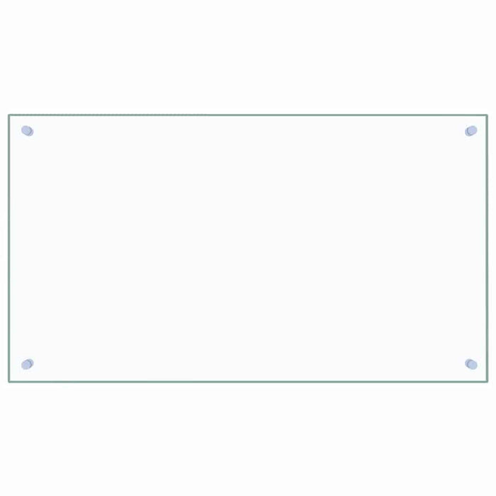 Panou antistropi bucătărie transparent 90x50 cm sticlă securiz. - WALTI WALTI