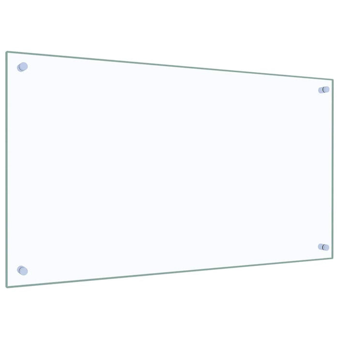 Panou antistropi bucătărie transparent 90x50 cm sticlă securiz. - WALTI WALTI