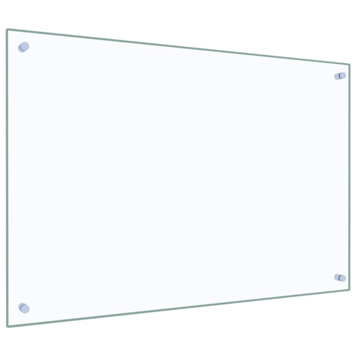 Panou antistropi bucătărie transparent 90x60 cm sticlă securiz. - WALTI WALTI