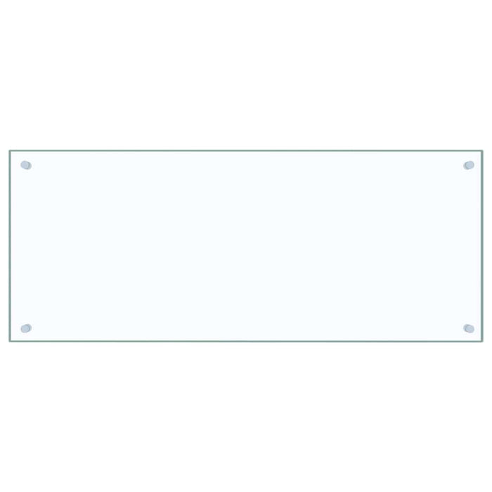Panou antistropi bucătărie transparent 100x40cm sticlă securiz. - WALTI WALTI