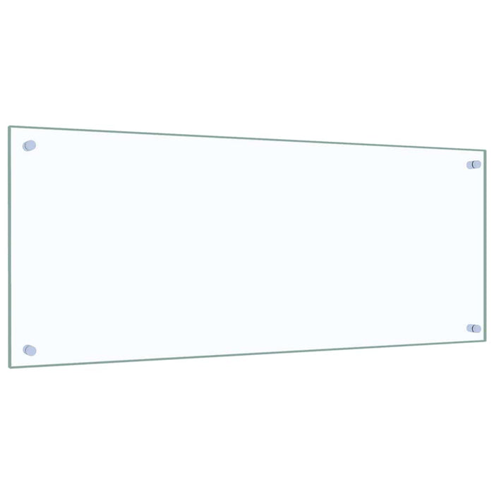 Panou antistropi bucătărie transparent 100x40cm sticlă securiz. - WALTI WALTI