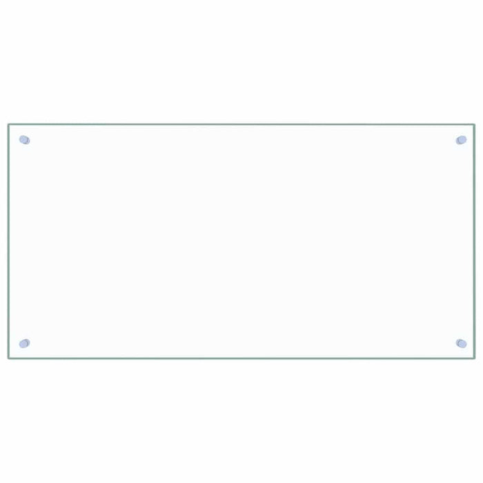 Panou antistropi bucătărie transparent 100x50cm sticlă securiz. - WALTI WALTI