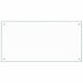 Panou antistropi bucătărie transparent 100x50cm sticlă securiz. - WALTI WALTI