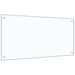 Panou antistropi bucătărie transparent 100x50cm sticlă securiz. - WALTI WALTI