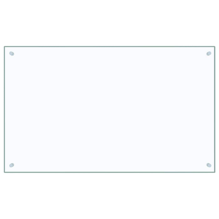 Panou antistropi bucătărie transparent 100x60cm sticlă securiz. - WALTI WALTI