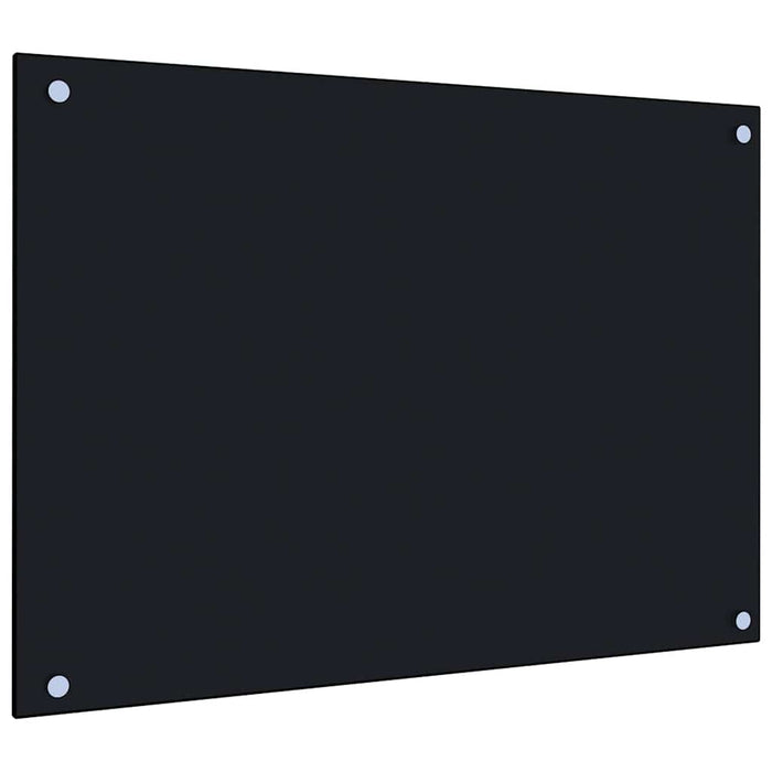 Panou antistropi de bucătărie, negru 70x50 cm sticlă securizată - WALTI WALTI