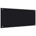 Panou antistropi de bucătărie, negru 90x40 cm sticlă securizată - WALTI WALTI