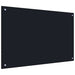 Panou antistropi de bucătărie, negru 90x60 cm sticlă securizată - WALTI WALTI
