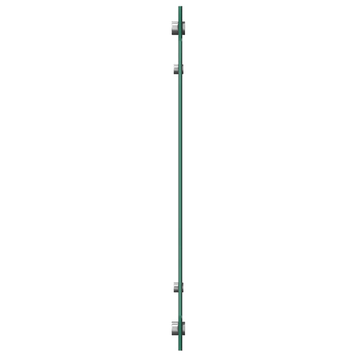 Panou antistropi de bucătărie, negru 100x40cm sticlă securizată WALTI