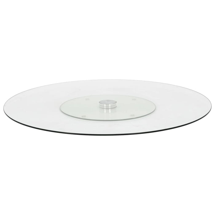 Platou servire rotativ transparent, 60 cm, sticlă securizată - WALTI WALTI