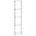 Raft cu 5 niveluri transparent, 30x30x130 cm, sticlă securizată - WALTI WALTI