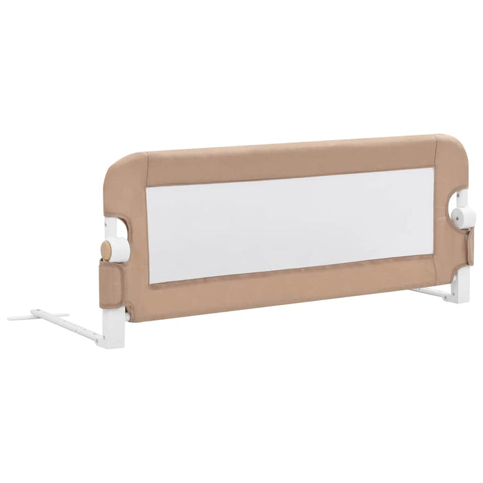 Balustradă protecție pat copii, gri taupe, 102x42 cm, poliester - WALTI WALTI