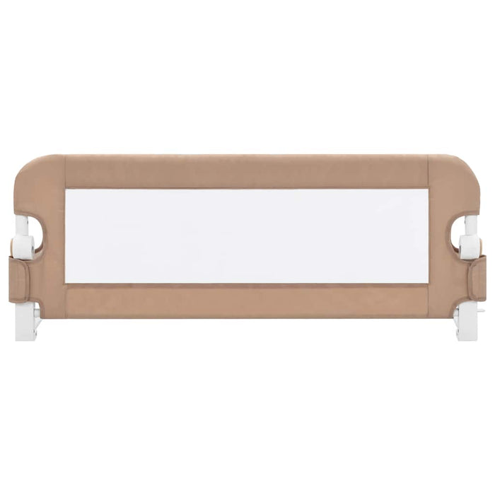 Balustradă protecție pat copii, gri taupe, 102x42 cm, poliester - WALTI WALTI